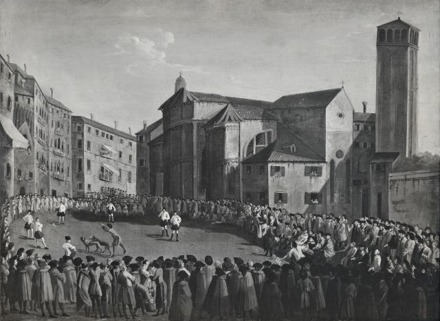 Boccardi, Cosimo — Anonimo - sec. XVIII - Gioco della pallacorda — insieme
